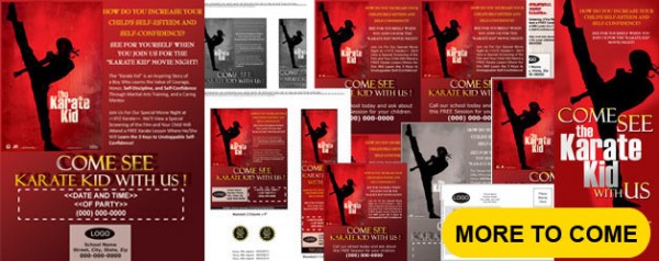 Come See Karate Kid with Us! Complete Set